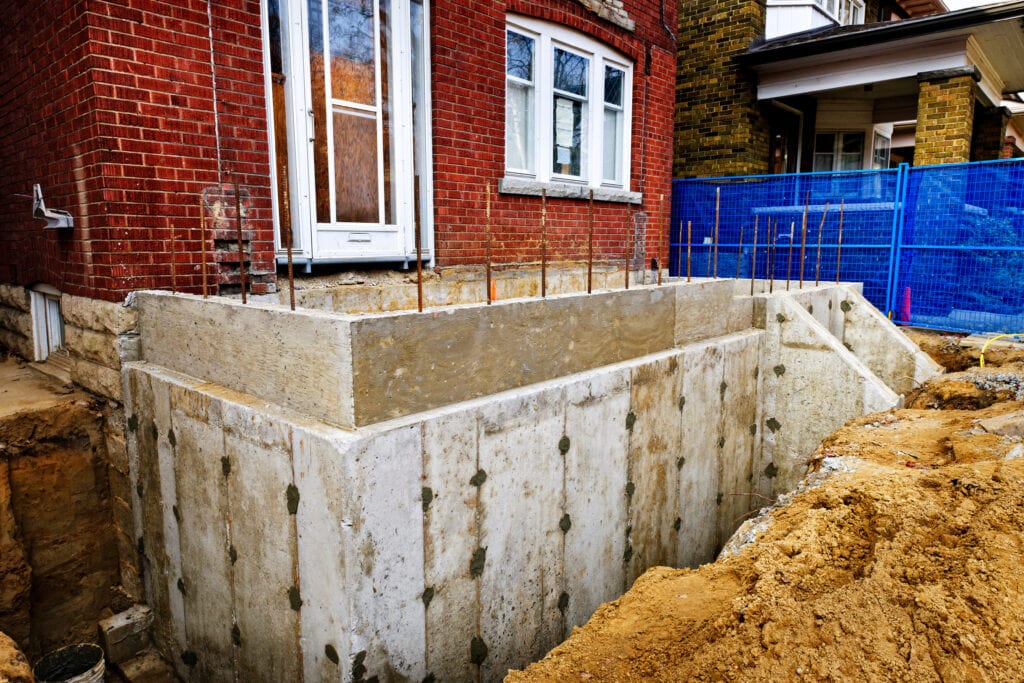 extending foundation when building an addition