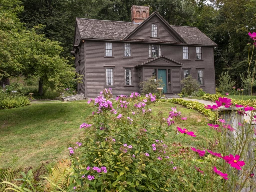 Louisa May Alcott's Orchard house in Concord MA