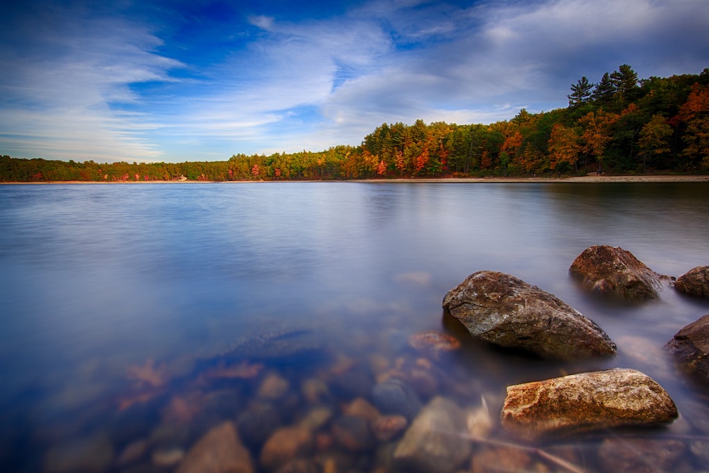 walden pond things to do in concord Massachusetts in the fall